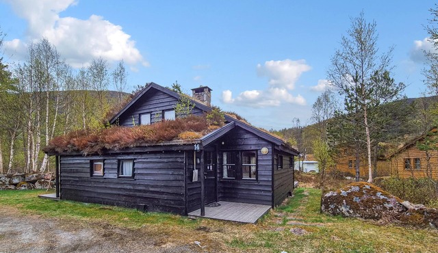 Nice home in Tjørhom with sauna