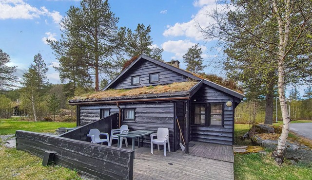 Nice home in Tjørhom with sauna