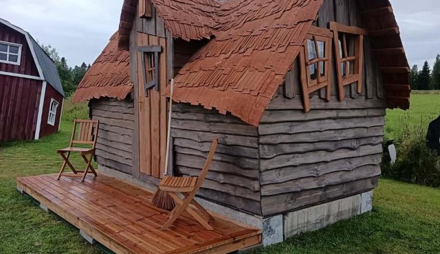 Noitamökki elämyspuistossa in Nivala