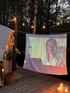 Nordom tent glamping sweden