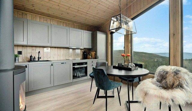 Norefjell Cottage with Sauna and Whirlpool