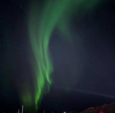 Norway Lights center of Bodo near Train station and Airoport