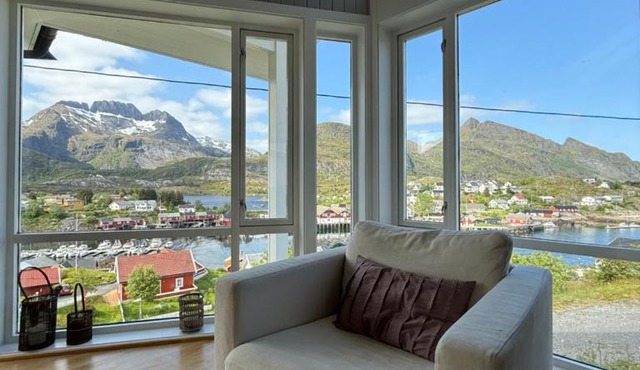 Panorama X Apartment 5 min from Reine, Hamnøy and Bodø ferry in Moskenes