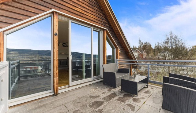 Penthouse downtown Lillehammer in Lillehammer
