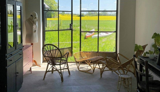 Renovated Scanian farmhouse with two studios