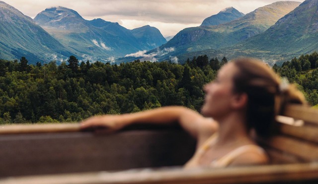 Romantic Luxury Cabin in the Norwegian Alps, Near UNESCO Geirangerfjord