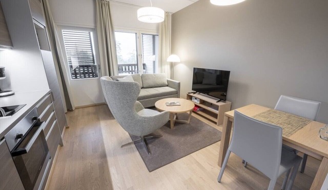 Ruka Ski Chalets 37m² (2+2 persons) with balcony and WiFi
