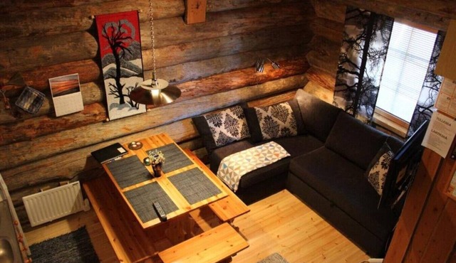 Rukanjuuri 3 | Ruka Log Studio for 4 with Sauna in Ruka