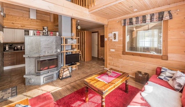 Rukasoihtu B | 1BR Cabin with Sauna | Near Ski Bus in Ruka