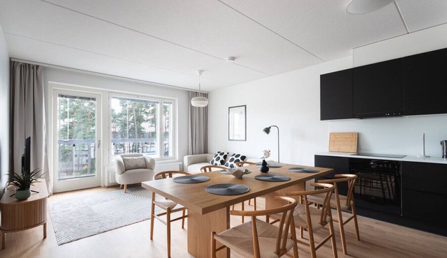 Sea view, close to metro, new, 2bedroom apartment in Espoo
