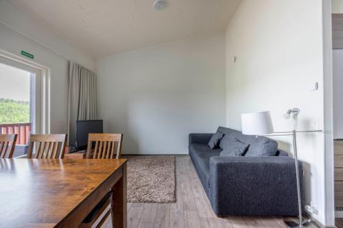 Skivillas 26 B 6 Lake View Incl Sauna, Balcony, central location in Ukkohalla