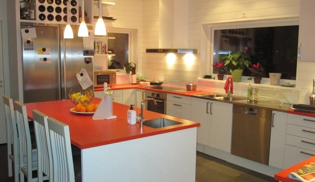 Spacious and with sea view in the heart of Stockholm Archipelago in Vaxholm