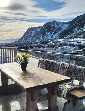 Spektakulær rorbu i autentiske omgivelser