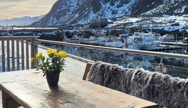 Spektakulær rorbu i autentiske omgivelser