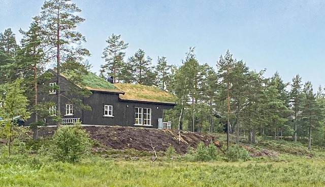 Stunning home in åmli with house a mountain view