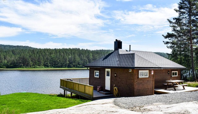 Stunning home in Hornnes with house sea view in Hornnes