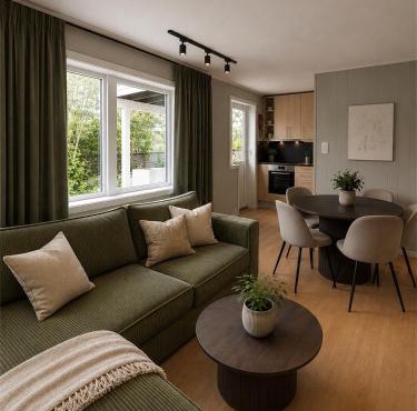 Stylish apartment in the center of Svolvær