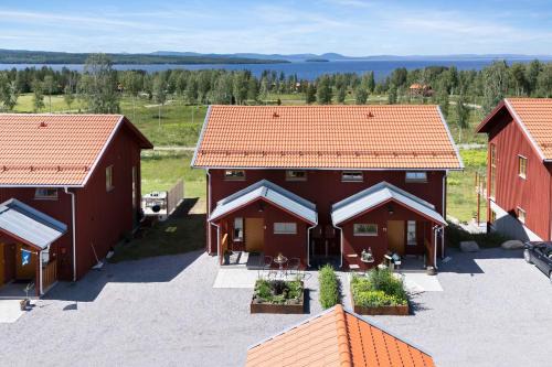 Tällberg, utsikt över Siljan in Tallberg