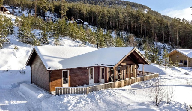 This Norwegian cabin is aptly named 'Solstråle'; enjoy the view and the sunlight in the house.