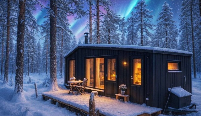 Thur Lapelland Ridge Village in Pelkosenniemi