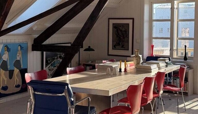 Top-floor flat by the harbour in Henningsvær in Henningsvær