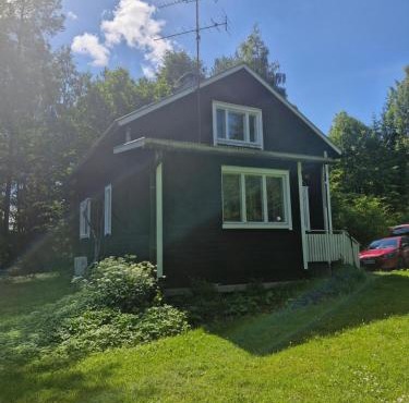 Traditional Finnish home with garden
