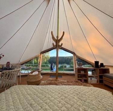 Trysil hyttegrend & camping - Glamping tent with unique view