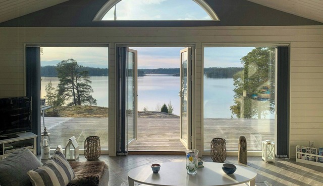 Two cottages with private dock in the archipelago