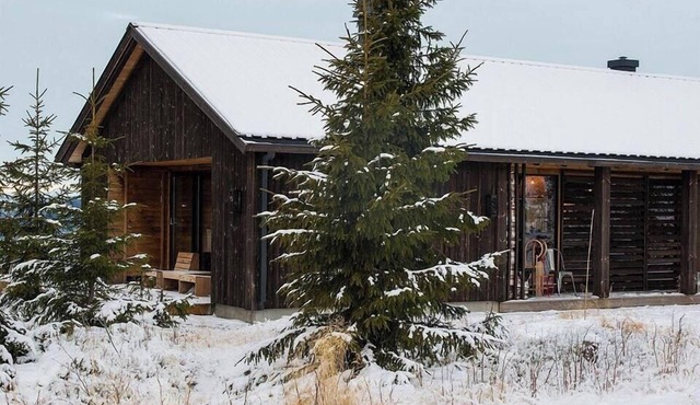 Unique cabin with great natural materials