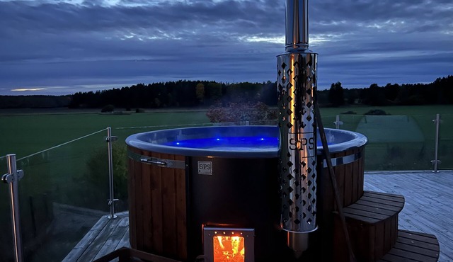 Unique villa with a sauna, 7 minutes from ARL Airport in stockholm