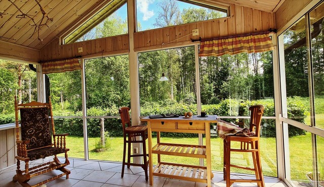 Vacation home in the idyllic village of Bolmen, 500 meters from Lake Bolmen