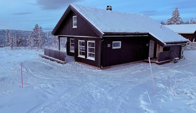 Views and sunny days on Norefjell in Eggedal