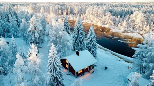 Villa Hiisi Lapland Aurora Riverside