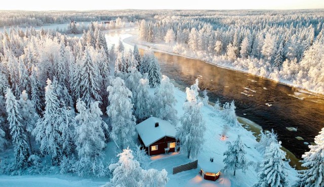 Villa Jokiranta Northern light Riverside