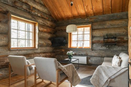 Villa Rukatörmä - Peaceful Cabin Retreat Near Rukatunturi in Ruka