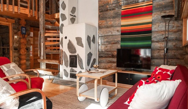 Villa Talvikolo - Spacious 2BR Cabin with Sauna in Ruka