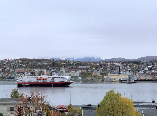 Villa top view Tromsø
