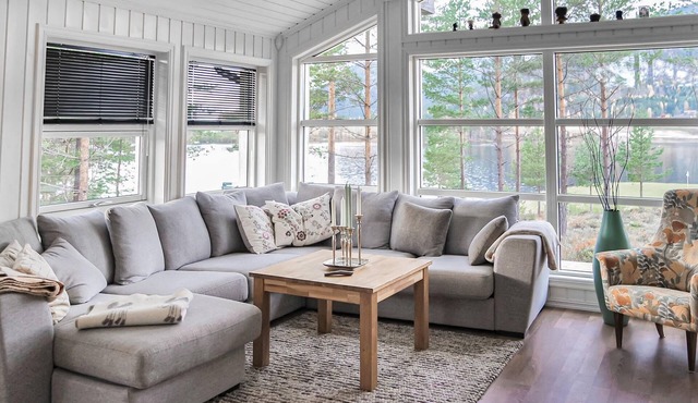 Welcome to this beautiful cabin in beautiful Fossøy in Telemark.