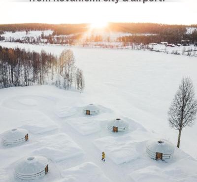 Yurt District in Rovaniemi