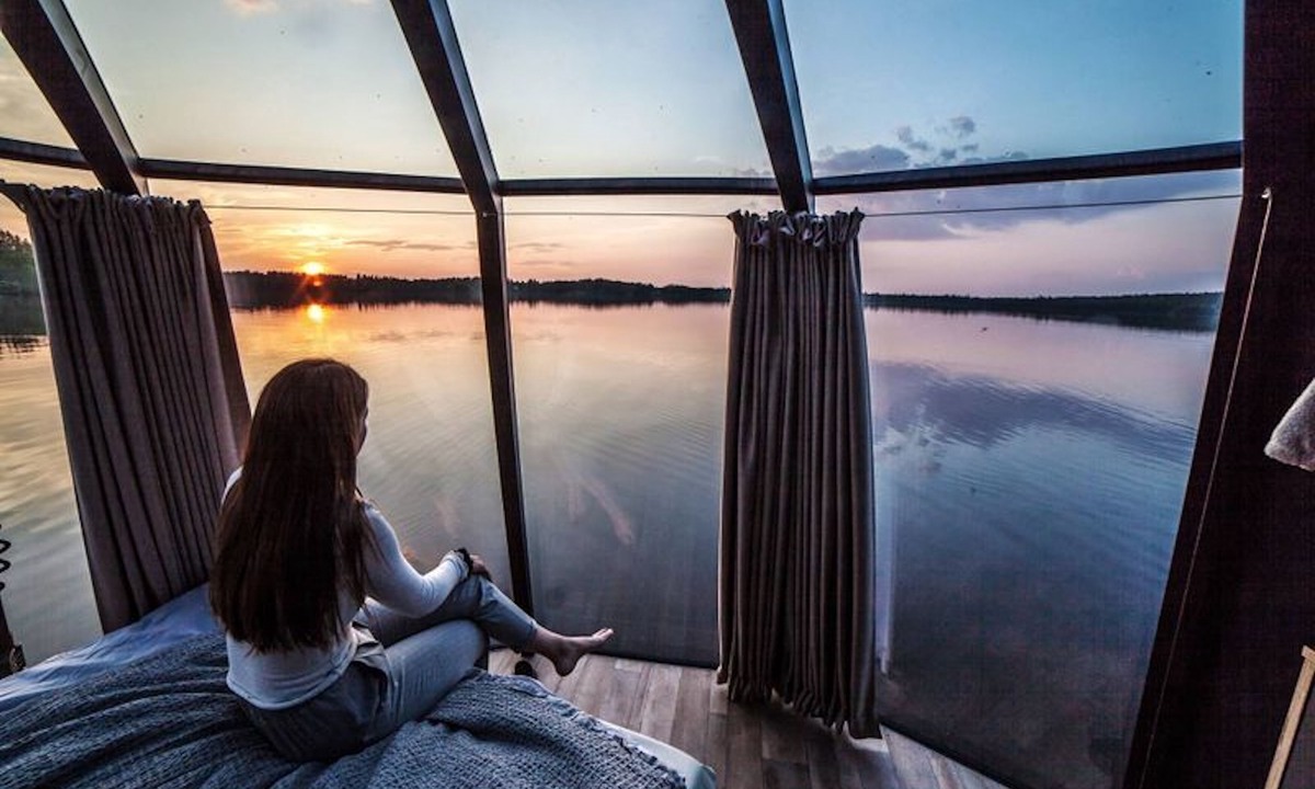 Norrbotten County House | Room-peace & Quiet Hotel Floating Glass