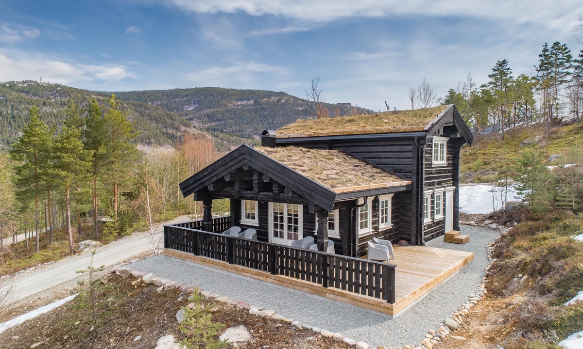 Kviteseid House | Holiday home Tuva Hytte in Vråliosen