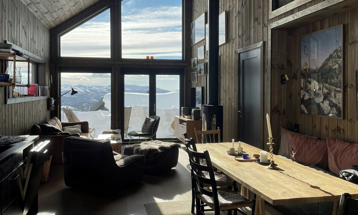 Rauland House | Modern cabin with mountain views in Rauland