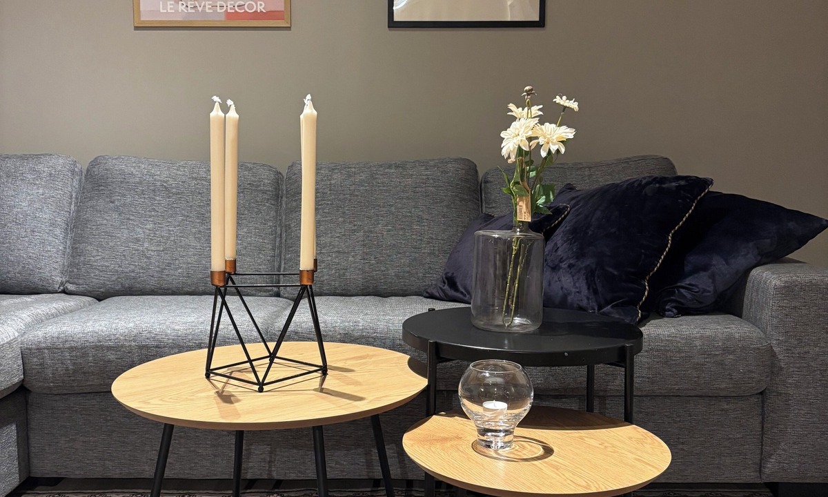 Raufoss Apartment | Modern 3-Bedroom Apartment in Raufoss Centre with Private Garden