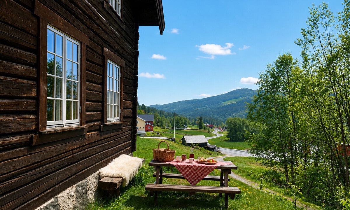 Al Cottage | Mountain cabin 5 in Ål with Sauna