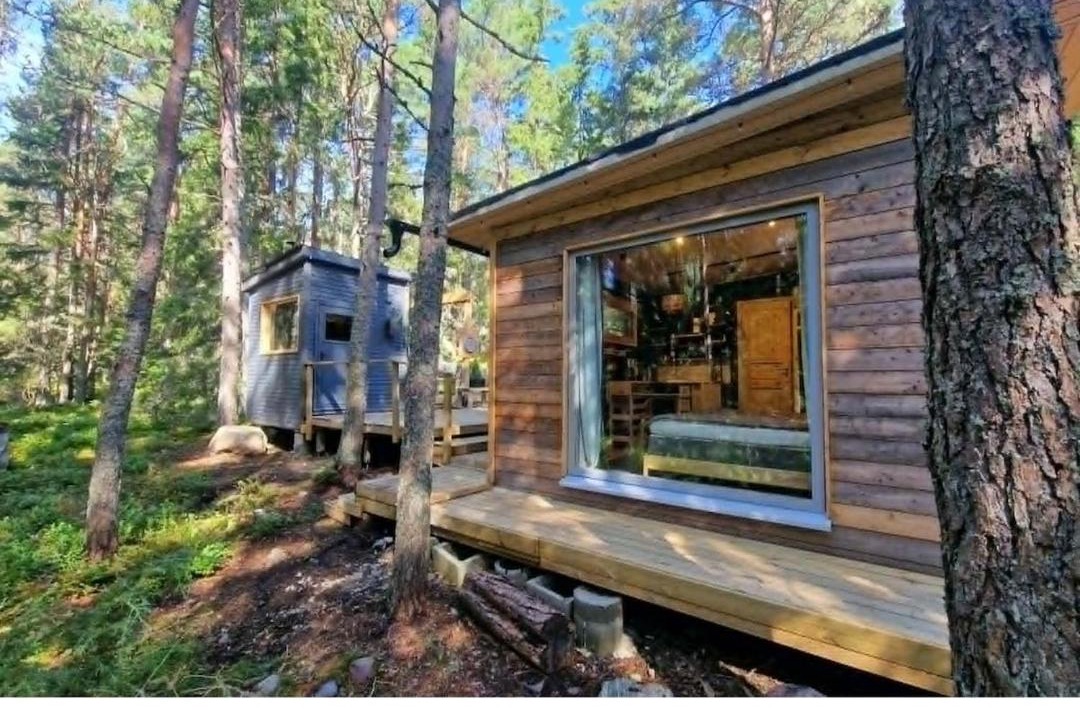 Korppoo Ski Chalet | Casa Vuorinen,Forest Cabin w,Sauna & Private Patio