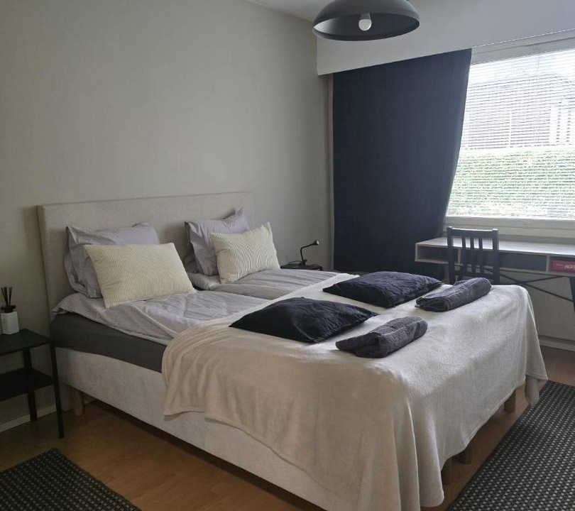 Salo Apartment | Rauhallinen ja viihtyisä asunto 4 erillisänkyä