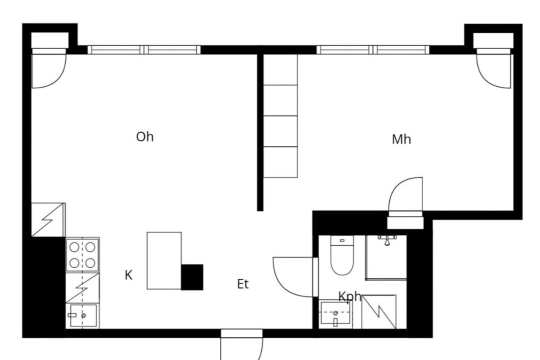 Toolo Apartment | Stylish One-Bedroom Apartment near Helsinki Centrum