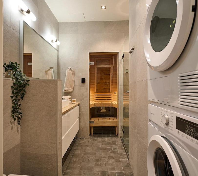 Hietalahti Apartment | City Center Apt, Private Sauna, Sleeps 6