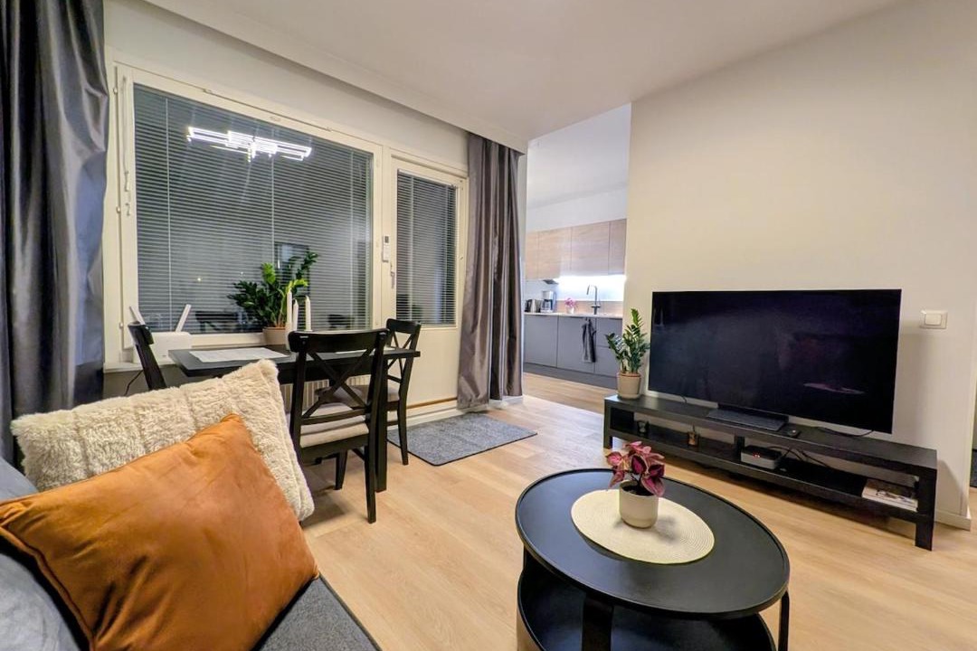 Lappeenranta Apartment | Downtown suite with sauna next to shopping center