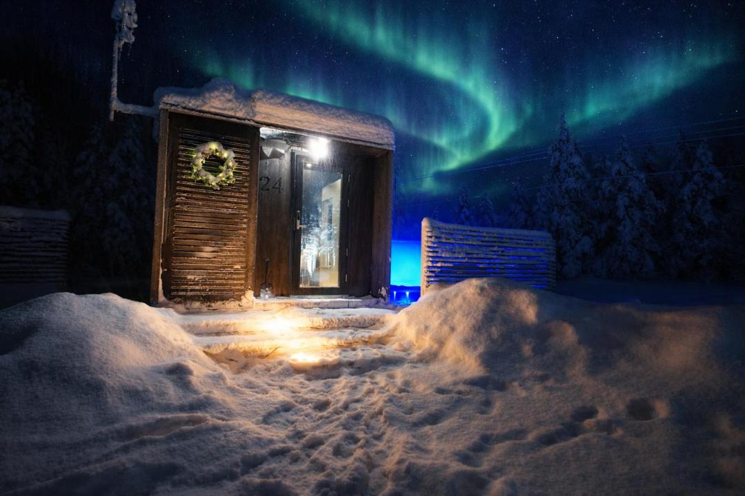 Kolari Apartment | Aurora Igloo Village Ylläs - Hot Tub